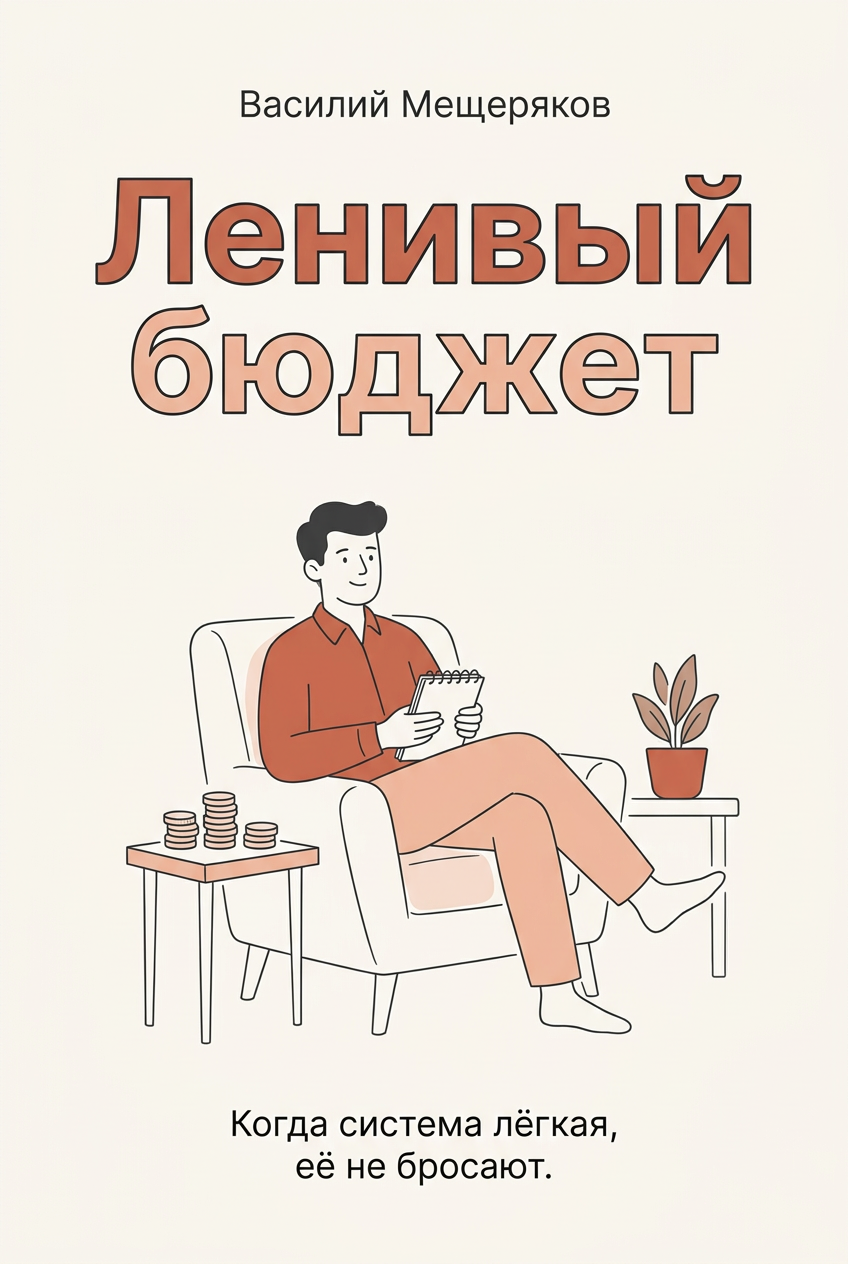 Обложка книги «Ленивый бюджет» Василия Мещерякова
